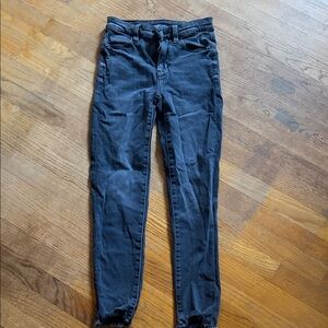 American Eagle Outfitters Dark Gray Skinny Jeans